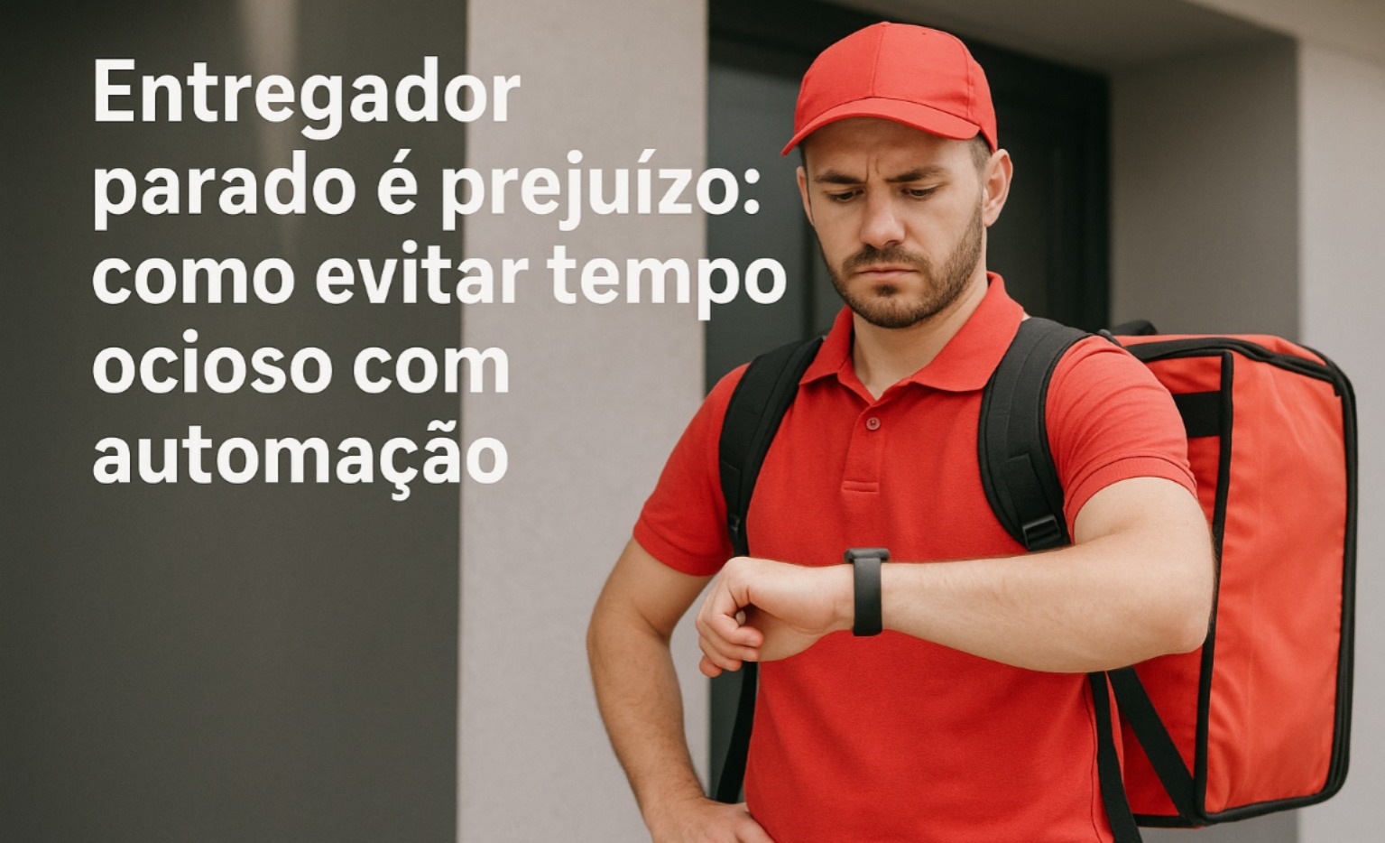 Entregador parado é prejuízo: como evitar tempo ocioso com automação