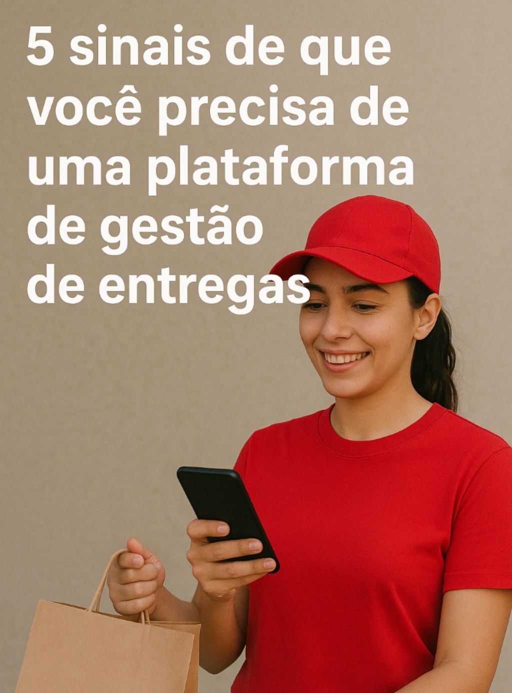 5 sinais de que você precisa de uma plataforma de gestão de entregas