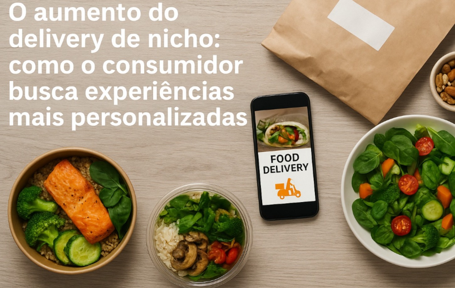 O aumento do delivery de nicho: como o consumidor busca experiências mais personalizadas