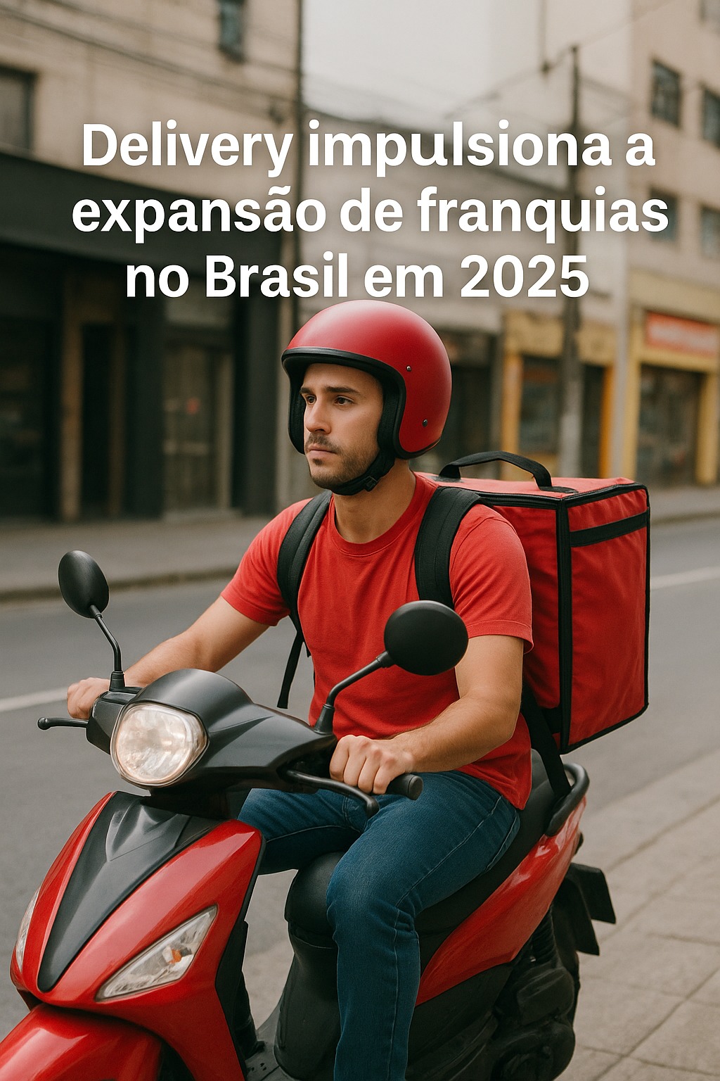 Delivery impulsiona a expansão de franquias no Brasil em 2025