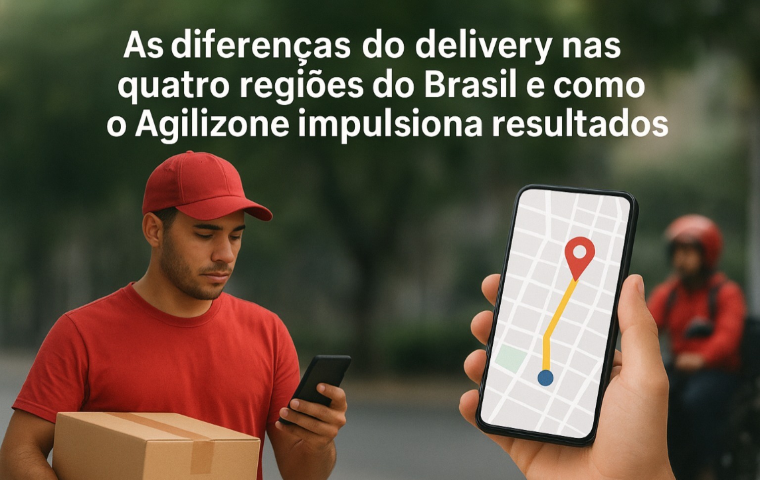 As diferenças do delivery nas quatro regiões do Brasil e como o Agilizone impulsiona resultados